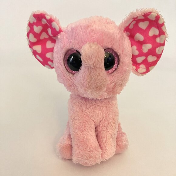 Ty Beanie Boos Plush 6" Lot of 7 Seal Husky Unicorn Fish Owl Dragon Elephant - Picture 7 of 9